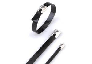 Ball Lock Type Epoxy Coated Stainless Steel Cable Ties